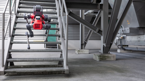 Equipped with Velodyne Lidar’s Puck™ sensors, ANYbotics’ four-legged robot ANYmal performs inspection and monitoring tasks in challenging industrial terrains such as mining and minerals, oil and gas, chemicals, energy and construction. (Photo: ANYbotics)