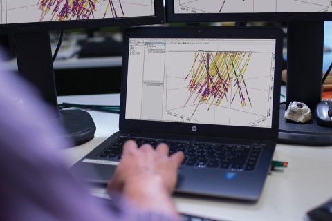 Seequent already integrates its Leapfrog, Oasis montaj, Target, and Imago solutions with MX Deposit, streamlining processes and increasing efficiency for geologists, engineers, and other stakeholders. For example, users can easily pull data captured in MX Deposit into Target to generate sections or Leapfrog Geo for 3D modeling and analysis of drill hole data. Teams can collaborate on models with Seequent Central and share with stakeholders using Leapfrog Viewer. (Photo: Business Wire)