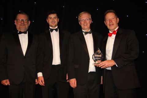 ExaGrid wins “Enterprise Backup Hardware Vendor of the Year” and “Immutable Storage Company of the Year” at the “The Storries XVIII” awards ceremony held in London on October 7, 2021. (Photo: Business Wire)