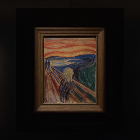 Edvard Munch, The Scream. Tempera and oil on paper, 1910. © Munchmuseet. Photo: WERNER MURRER RAHMEN