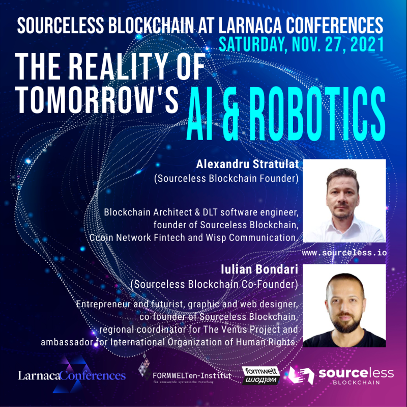 alexandru stratulat sourceless blockchain larnaca conferences