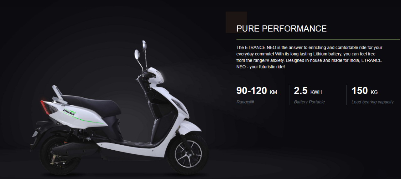 Electric vehicle scooter Thane