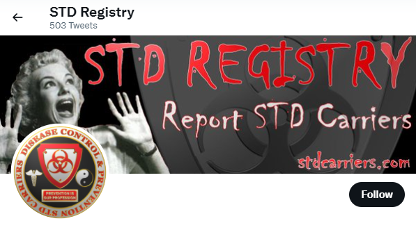 STD Registry Back on Twitter