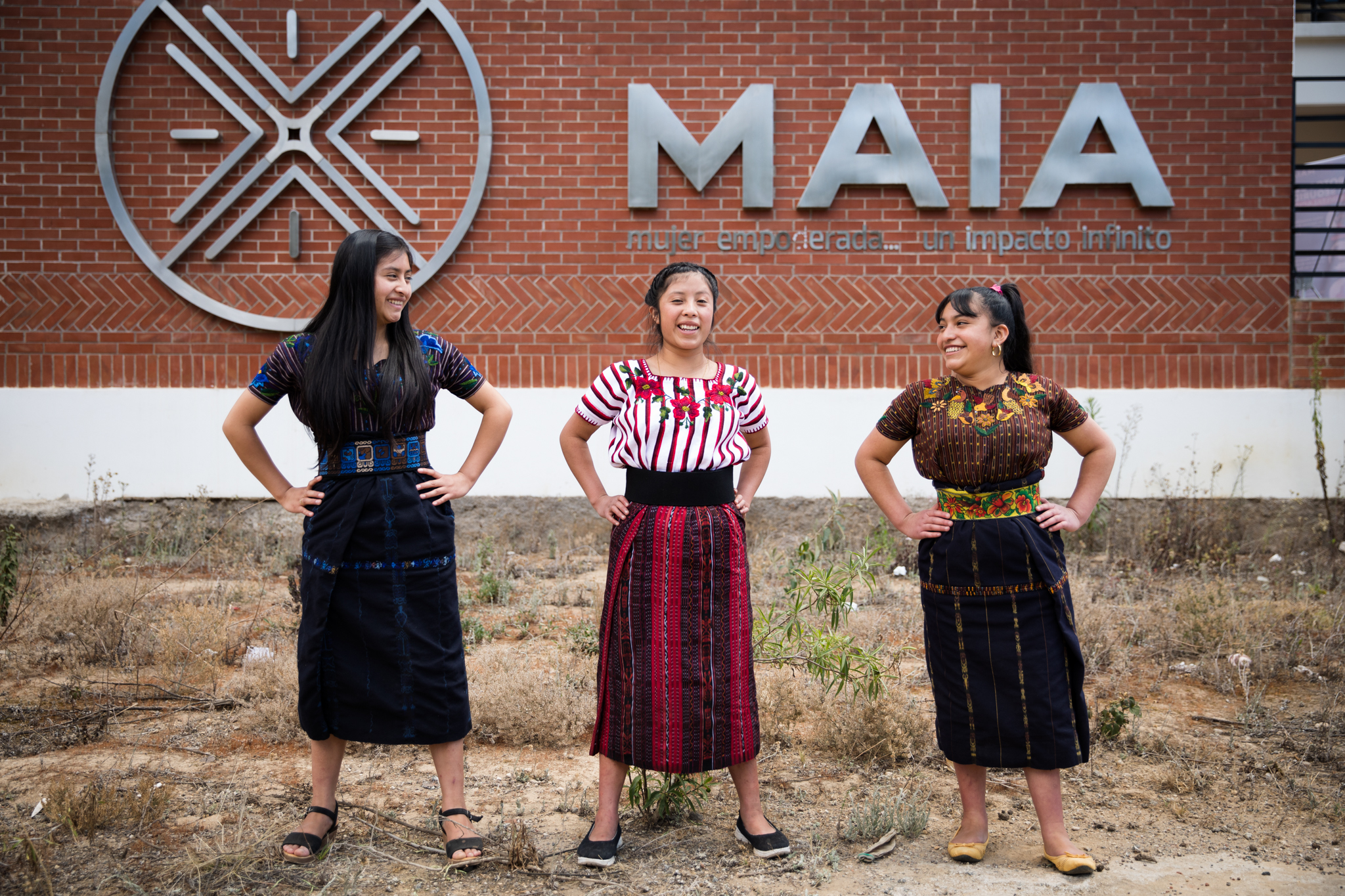 Girl Pioneers from the MAIA Impact School c MAIA