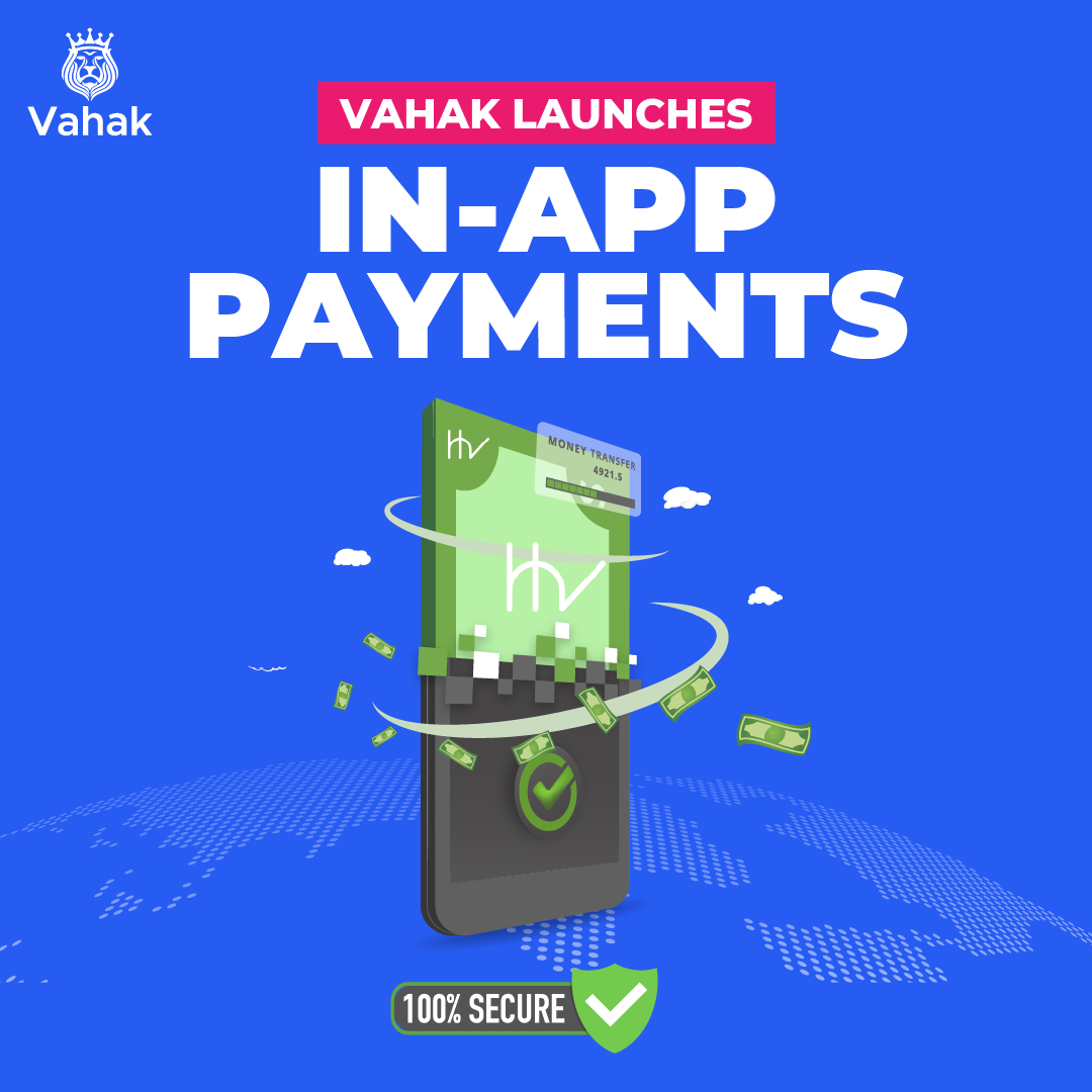 Vahak launches In App Payment